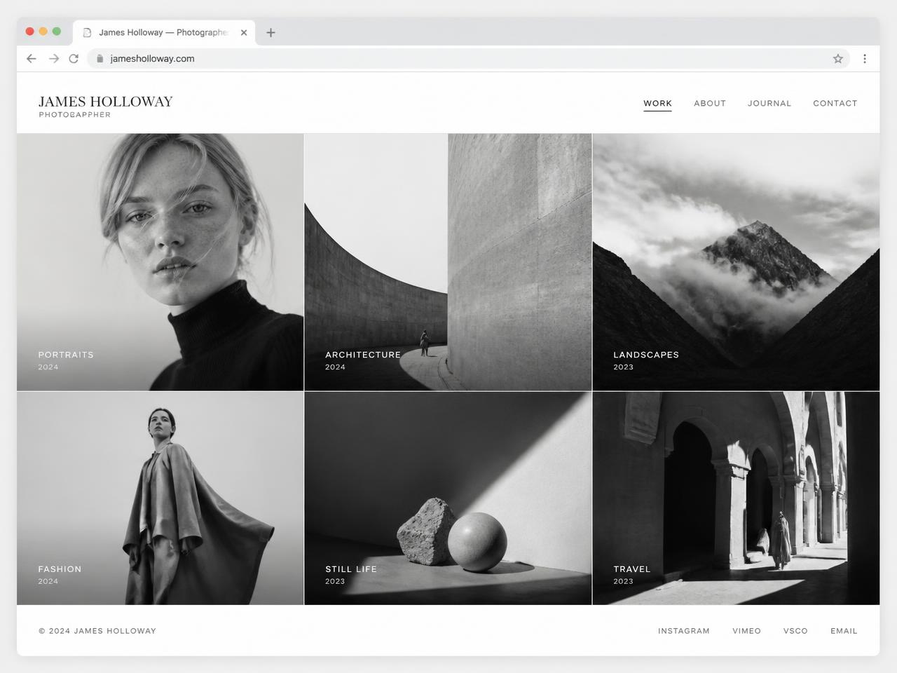 Holloway — Photography Portfolio preview